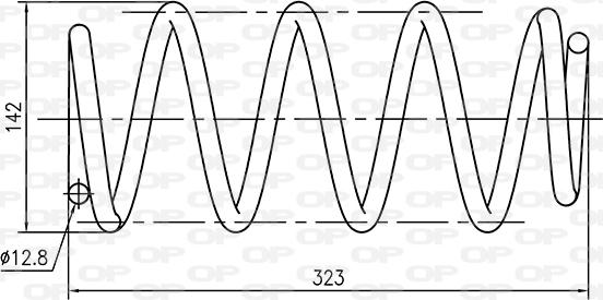 Open Parts CSR9276.00 - Ressort de suspension cwaw.fr