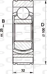 Open Parts CVJ5419.20 - Jeu de joints, arbre de transmission cwaw.fr