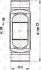 Open Parts CVJ5415.20 - Jeu de joints, arbre de transmission cwaw.fr