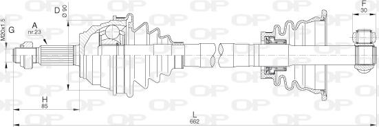 Open Parts DRS6277.00 - Arbre de transmission cwaw.fr