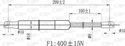 Open Parts GSR6527.00 - Vérin, capot-moteur cwaw.fr