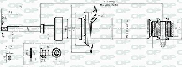 Open Parts SAB8495.32 - Amortisseur cwaw.fr