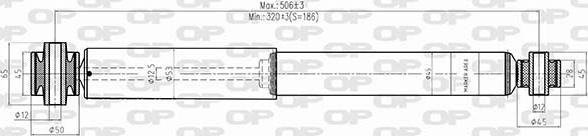 Open Parts SAB8483.32 - Amortisseur cwaw.fr