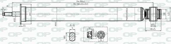 Open Parts SAB8487.32 - Amortisseur cwaw.fr