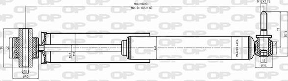 Open Parts SAB8429.32 - Amortisseur cwaw.fr