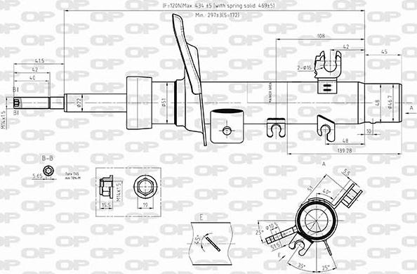 Open Parts SAB8568.31 - Amortisseur cwaw.fr