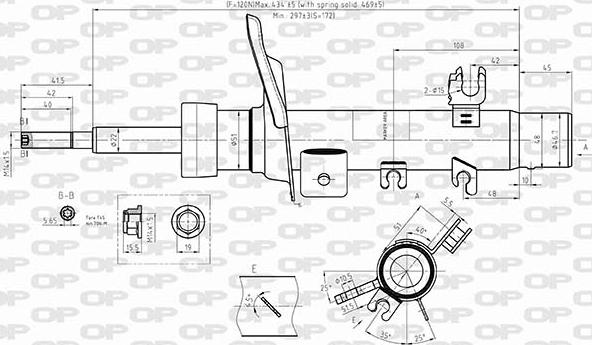 Open Parts SAB8580.31 - Amortisseur cwaw.fr