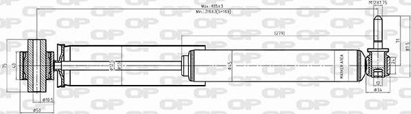 Open Parts SAB8530.32 - Amortisseur cwaw.fr