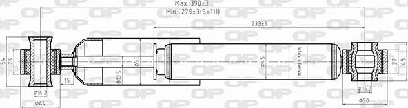 Open Parts SAB8533.32 - Amortisseur cwaw.fr