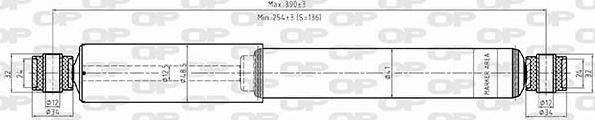 Open Parts SAB8537.12 - Amortisseur cwaw.fr