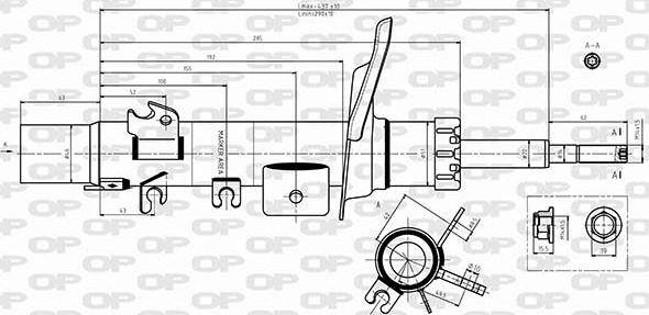 Open Parts SAB8646.31 - Amortisseur cwaw.fr