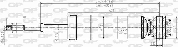 Open Parts SAB8641.32 - Amortisseur cwaw.fr