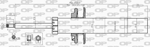 Open Parts SAB8604.31 - Amortisseur cwaw.fr