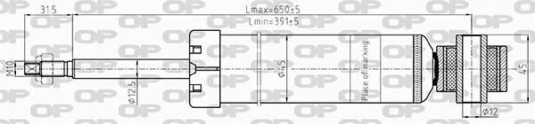 Open Parts SAB8612.32 - Amortisseur cwaw.fr