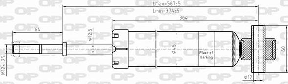 Open Parts SAB8629.32 - Amortisseur cwaw.fr