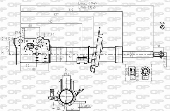 Open Parts SAB8620.31 - Amortisseur cwaw.fr