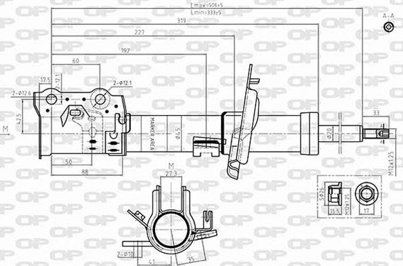 Open Parts SAB8621.31 - Amortisseur cwaw.fr