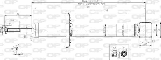 Open Parts SAB8091.32 - Amortisseur cwaw.fr