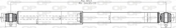 Open Parts SAB8049.32 - Amortisseur cwaw.fr