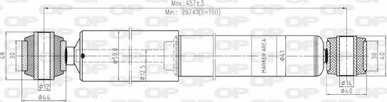 Open Parts SAB8006.32 - Amortisseur cwaw.fr