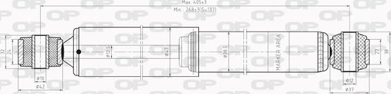 Open Parts SAB8002.32 - Amortisseur cwaw.fr