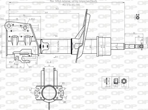 Open Parts SAB8021.31 - Amortisseur cwaw.fr