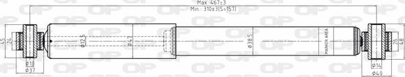 Open Parts SAB8027.32 - Amortisseur cwaw.fr