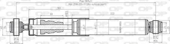 Open Parts SAB8191.32 - Amortisseur cwaw.fr