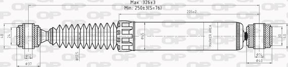 Open Parts SAB8197.32 - Amortisseur cwaw.fr