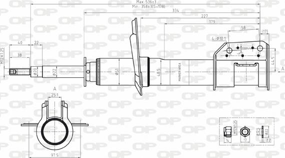 Open Parts SAB8145.31 - Amortisseur cwaw.fr