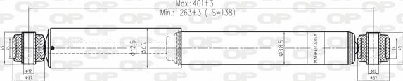 Open Parts SAB8159.32 - Amortisseur cwaw.fr