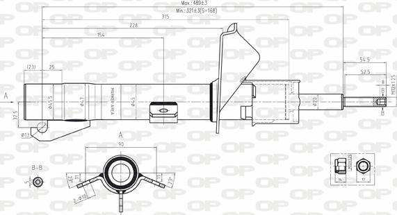 Open Parts SAB8150.31 - Amortisseur cwaw.fr