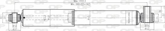 Open Parts SAB8160.31 - Amortisseur cwaw.fr