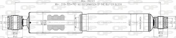 Open Parts SAB8189.32 - Amortisseur cwaw.fr