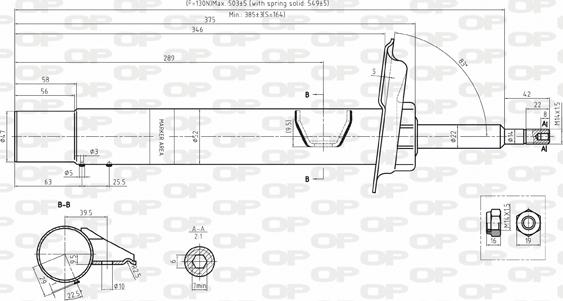 Open Parts SAB8138.31 - Amortisseur cwaw.fr