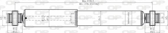 Open Parts SAB8179.32 - Amortisseur cwaw.fr