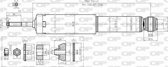 Open Parts SAB8390.32 - Amortisseur cwaw.fr