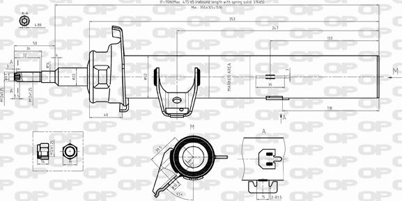 Open Parts SAB8397.31 - Amortisseur cwaw.fr