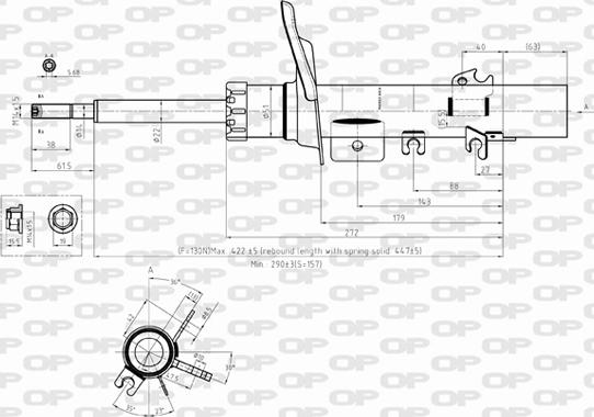 Open Parts SAB8359.31 - Amortisseur cwaw.fr