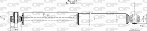 Open Parts SAB8350.32 - Amortisseur cwaw.fr