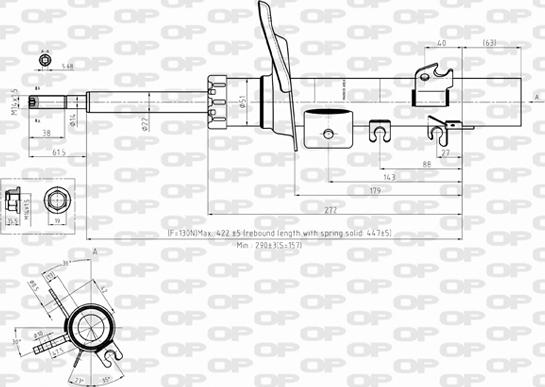 Open Parts SAB8360.31 - Amortisseur cwaw.fr