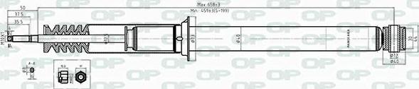 Open Parts SAB8381.32 - Amortisseur cwaw.fr