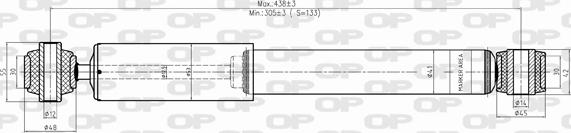 Open Parts SAB8298.32 - Amortisseur cwaw.fr