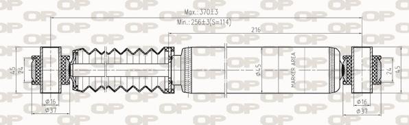 Open Parts SAB8261.32 - Amortisseur cwaw.fr