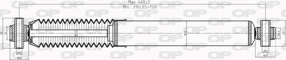 Open Parts SAB8202.32 - Amortisseur cwaw.fr