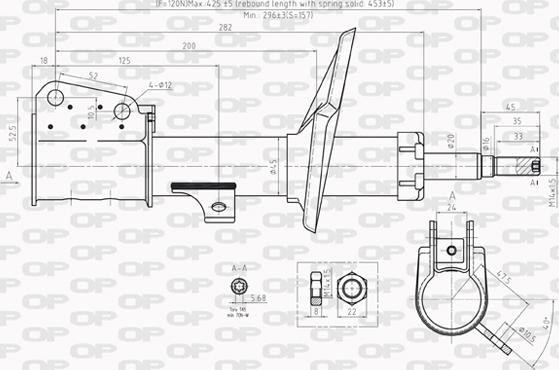 Open Parts SAB8211.31 - Amortisseur cwaw.fr