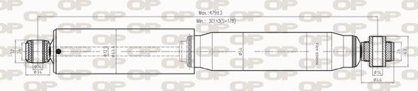 Open Parts SAB8284.32 - Amortisseur cwaw.fr