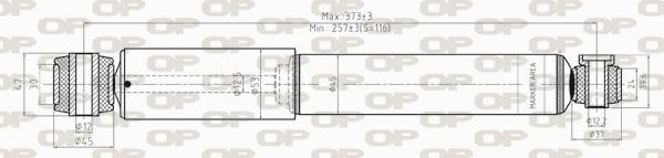 Open Parts SAB8281.32 - Amortisseur cwaw.fr