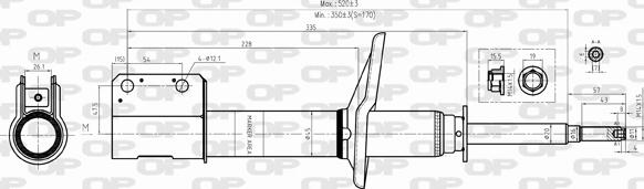 Open Parts SAB8278.31 - Amortisseur cwaw.fr