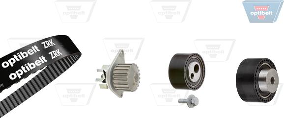 Optibelt KT 1480 W1 - Pompe à eau + kit de courroie de distribution cwaw.fr